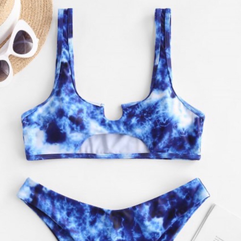 Tie dye bikini